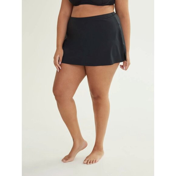 Costa Del Sol Swim Skirt - Black Size 24 - Picture 1 of 6